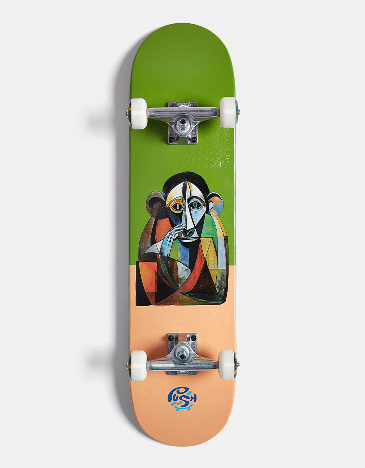 Push x Make Life Skate Life Morocco Complete Skateboard - 7.75"