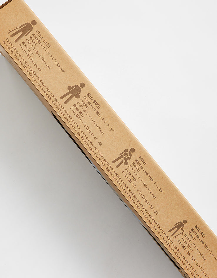 Push Rag Doll Guy FP Incomplete Skateboard - 8"