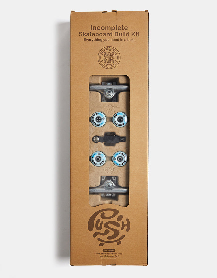 Push Plywood Guy FP Incomplete Skateboard - 7.25"