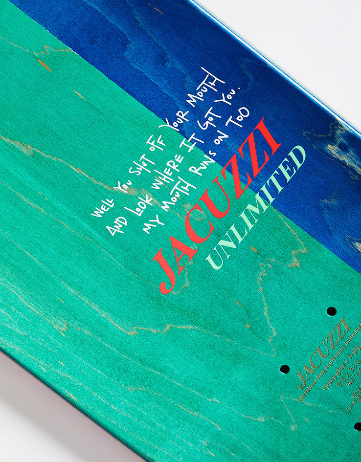 Jacuzzi Unlimited Dilo Mouth Marathon EX7 Skateboard Deck - 8.5"