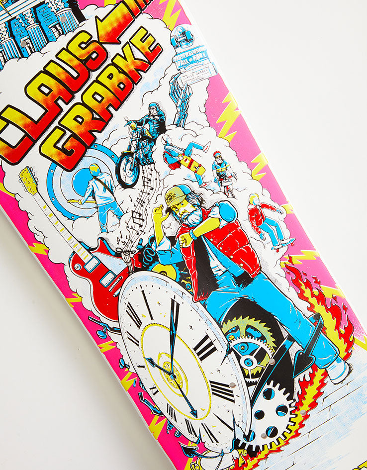 Lovenskate x Skateboard Museum x Claus Grabke BTTF Skateboard Deck - 10"