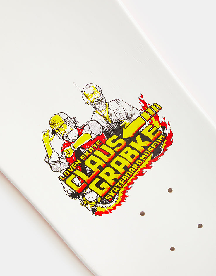 Lovenskate x Skateboard Museum x Claus Grabke BTTF Skateboard Deck - 10"