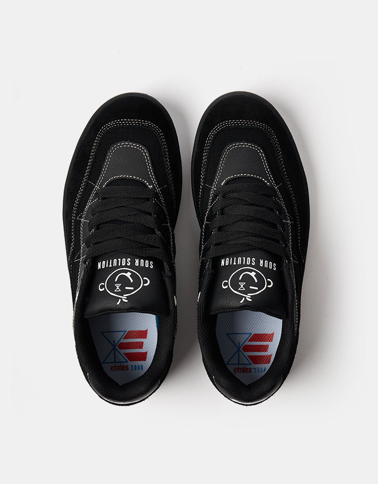 Etnies x Sour Snake Skate Shoes - Black