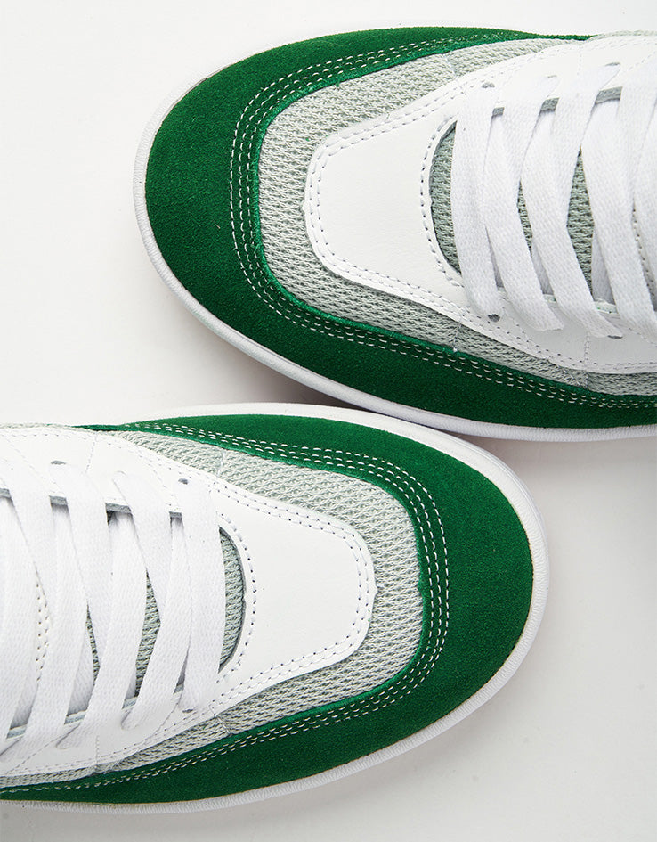 Etnies Snake Skate Shoes - Green/White/Grey