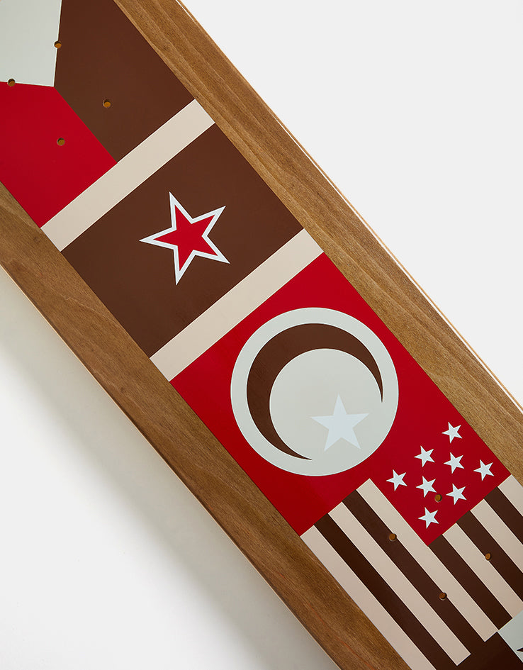Chocolate Trahan Flags 'TWIN TIP' G096 Skateboard Deck - 8.5"