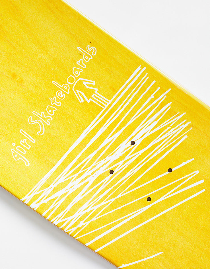 Girl Bennett Suzuki Method G053 Skateboard Deck - 8.5"