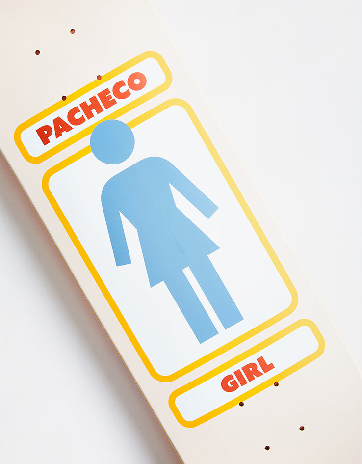 Girl Pacheco '93 Til Naturals G016 Skateboard Deck - 8.375"