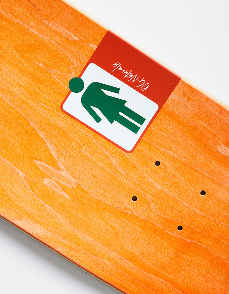 Girl Pacheco '93 Til Naturals G016 Skateboard Deck - 8.375"