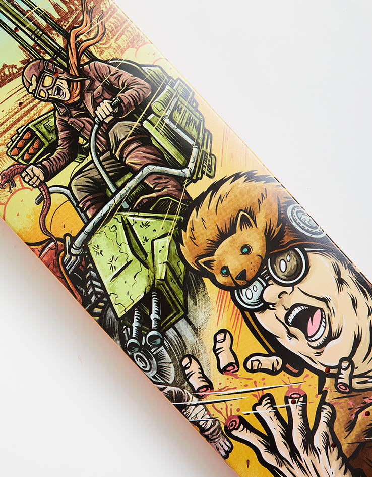 Plan B McClung Supercharged 'Mad Max' Skateboard Deck - 8.25"