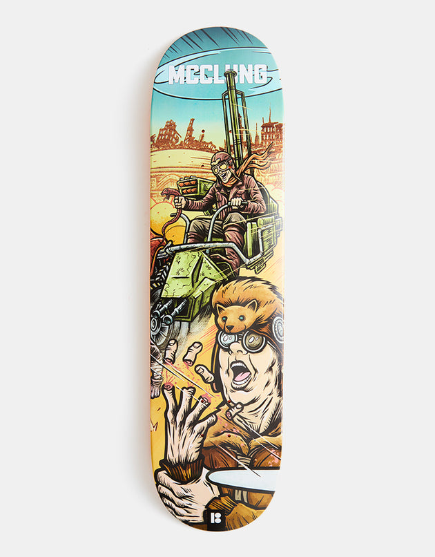 Plan B McClung Supercharged 'Mad Max' Skateboard Deck - 8.25"