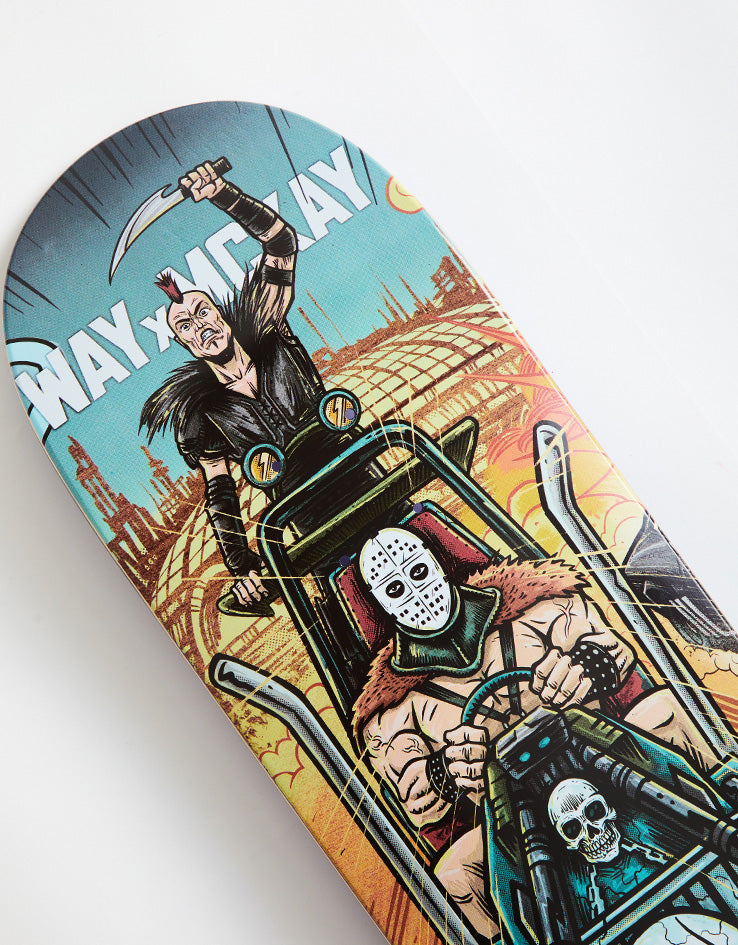 Plan B Way x McKay Supercharged 'Mad Max' Skateboard Deck - 8.5"