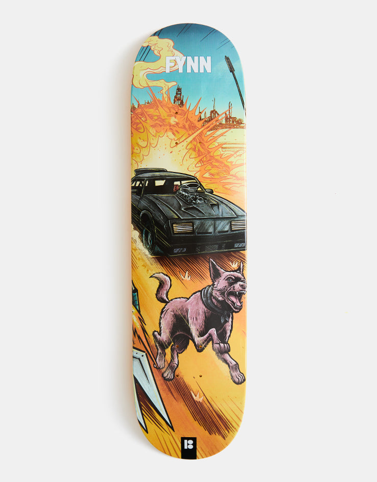 Plan B Fynn Supercharged 'Mad Max' Skateboard Deck - 8.25"