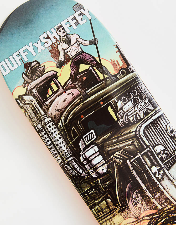 Plan B Duffy x Sheffey Supercharged 'Mad Max' Skateboard Deck - 8.25"
