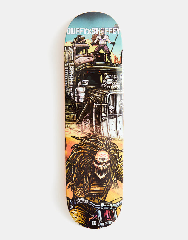 Plan B Duffy x Sheffey Supercharged 'Mad Max' Skateboard Deck - 8.25"