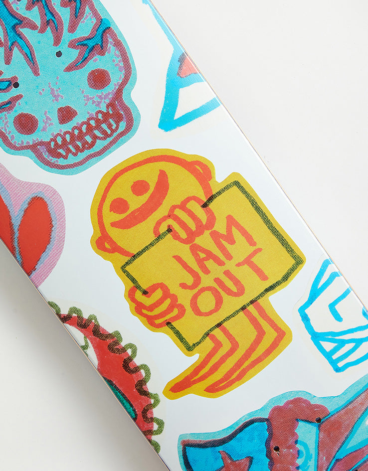 Roger Langston Cut It Out Skateboard Deck - 8.25"