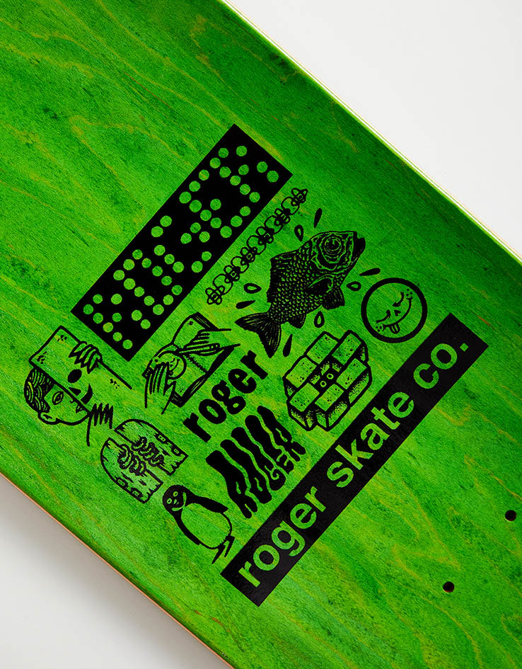 Roger Rogerpillar Skateboard Deck - 8.5"