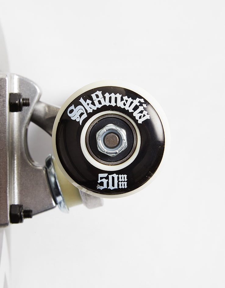 Sk8Mafia House Logo BW Micro Complete Skateboard - 6"