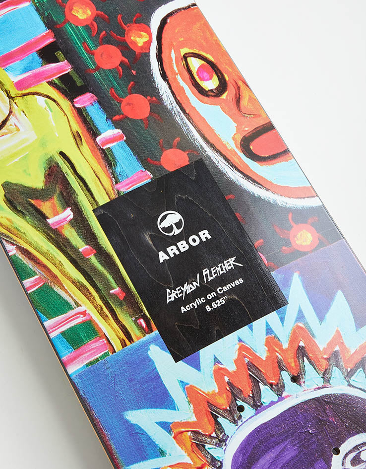 Arbor Gresyon Collage Skateboard Deck - 8.625"