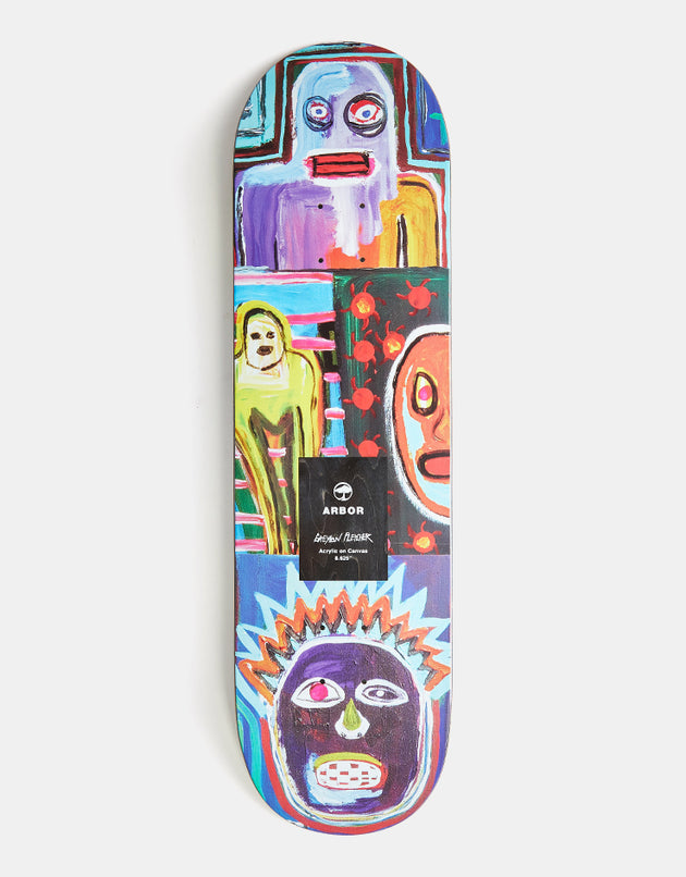 Arbor Gresyon Collage Skateboard Deck - 8.625"