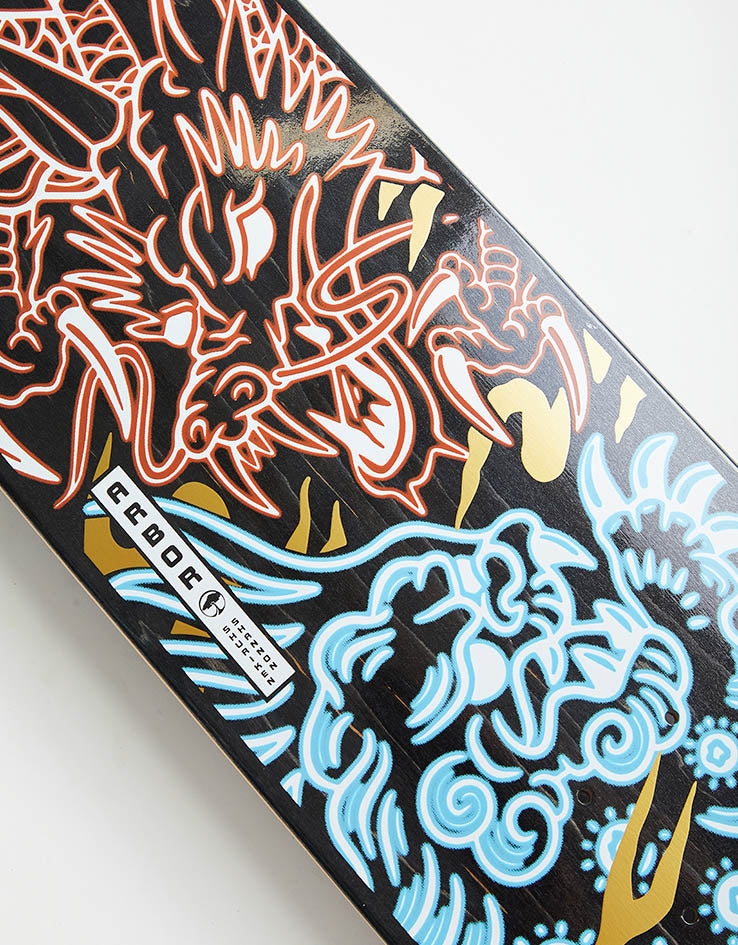 Arbor Shuriken Dragon Foo Skateboard Deck - 8.25"