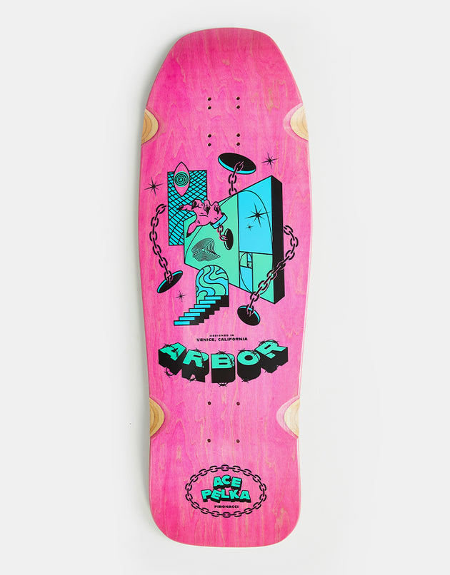 Arbor Ace Pelka Fibonacci Skateboard Deck - 10"