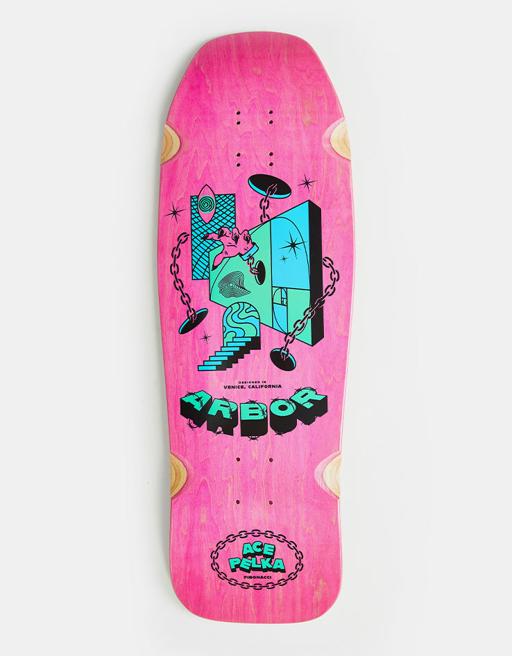 Arbor Ace Pelka Fibonacci Skateboard Deck - 10"