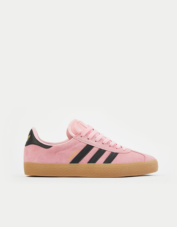 adidas Gazelle ADV Skate Shoes - Light Pink/Core Black/Gum