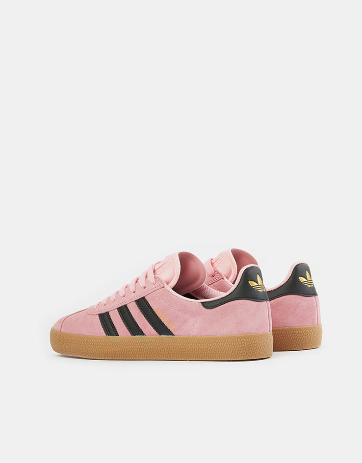adidas Gazelle ADV Skate Shoes - Light Pink/Core Black/Gum