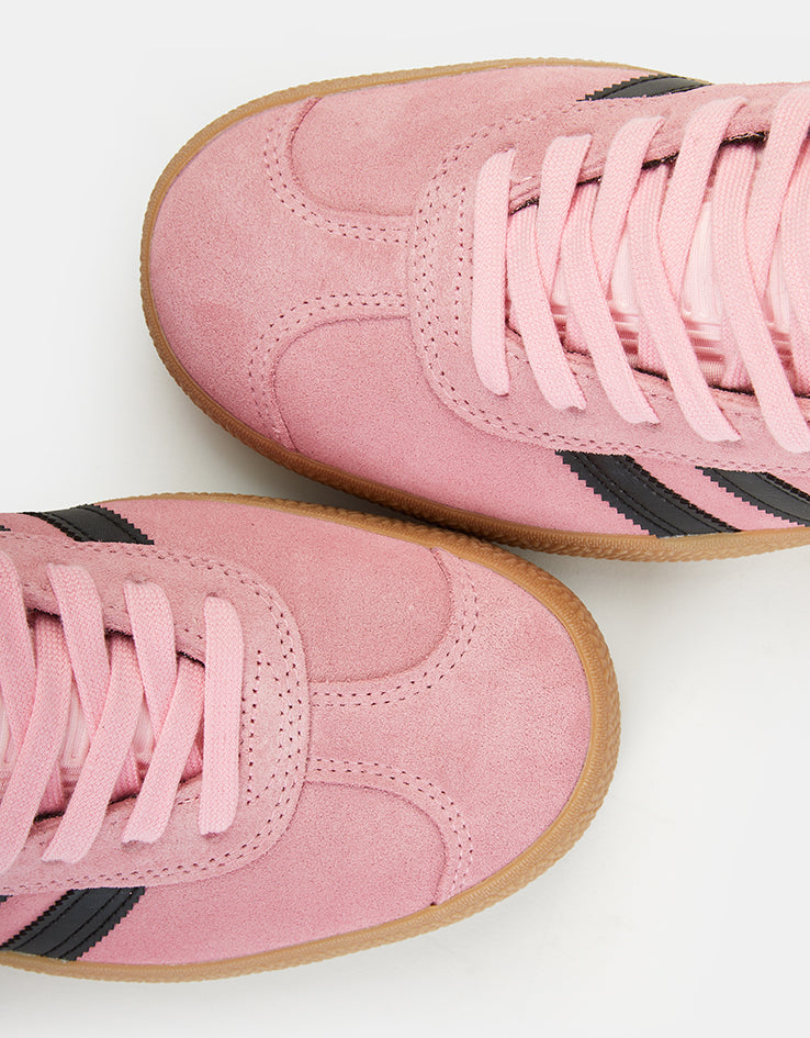 adidas Gazelle ADV Skate Shoes - Light Pink/Core Black/Gum
