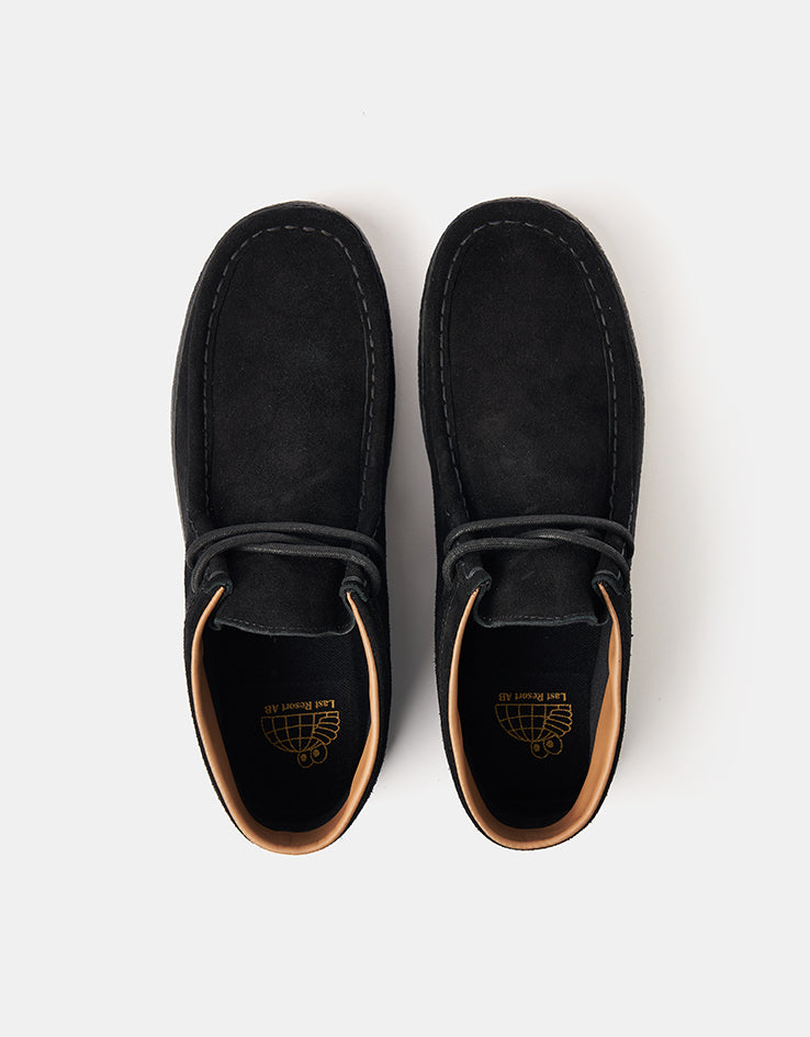 Last Resort AB VM006 Moc Hi Skate Shoes - Black/Black