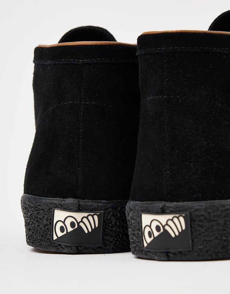 Last Resort AB VM006 Moc Hi Skate Shoes - Black/Black