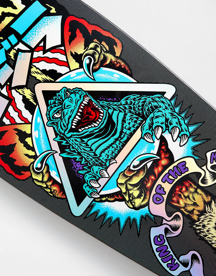Santa Cruz x Godzilla Mothra Natas Skateboard Deck - 10.538"