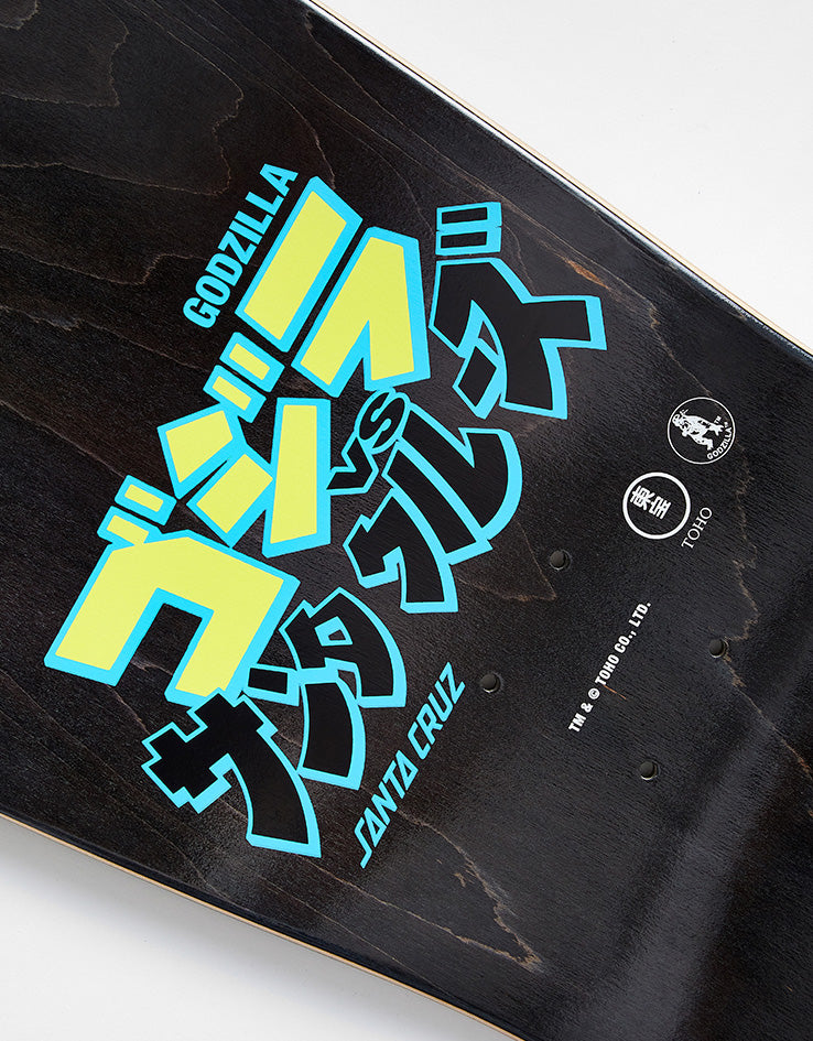 Santa Cruz x Godzilla Mothra Natas Skateboard Deck - 10.538"
