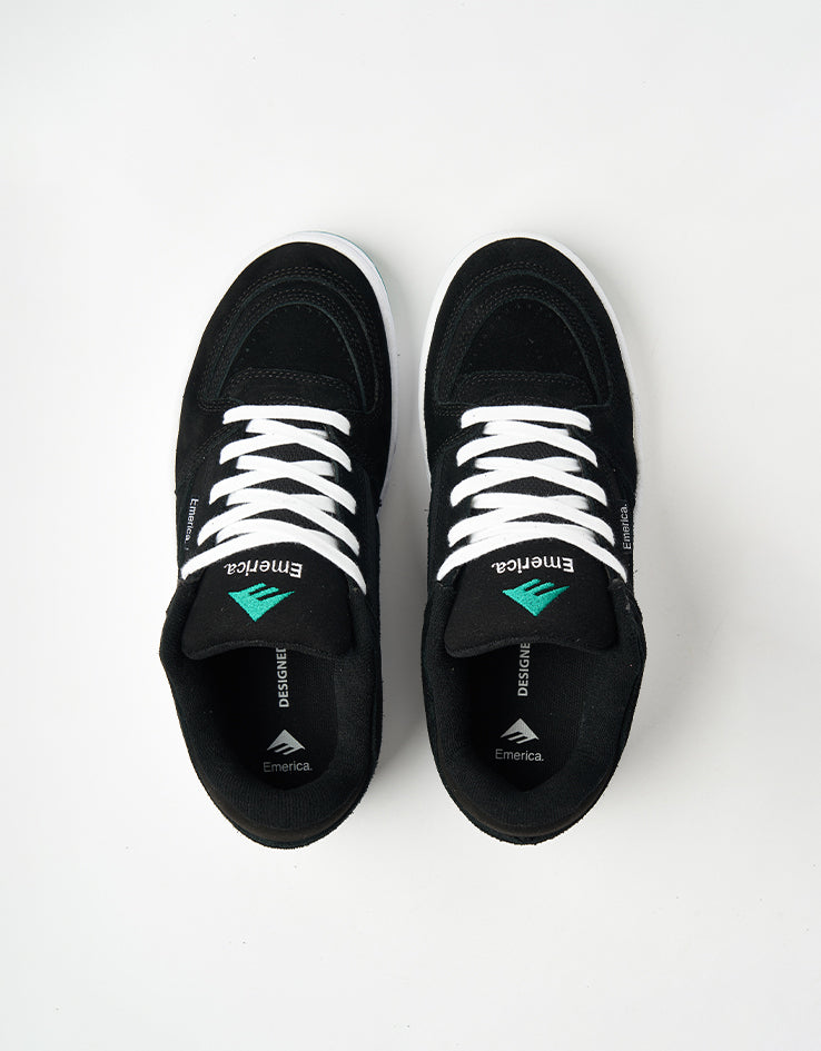 Emerica Mute Skate Shoes - Black