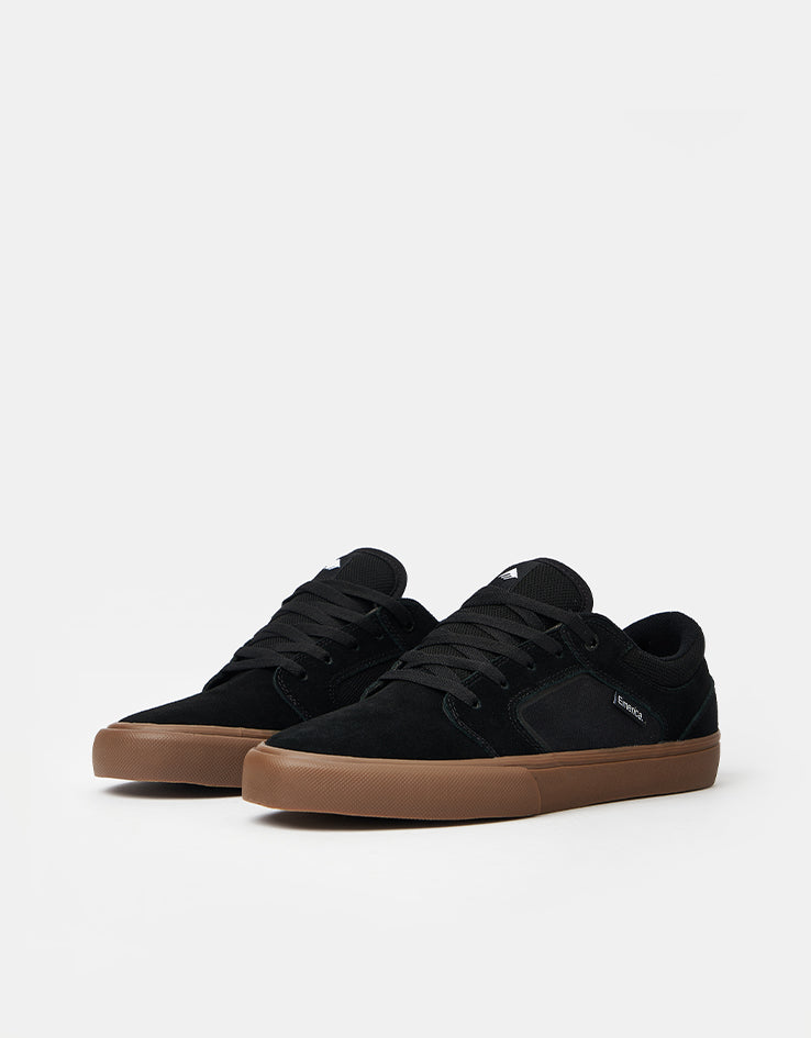 Emerica Cadence Skate Shoes - Black/Gum