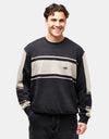 adidas Crew Sweater - Black/Putty Beige