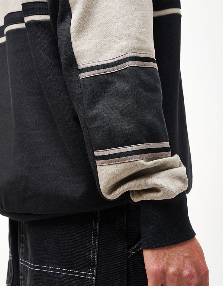 adidas Crew Sweater - Black/Putty Beige