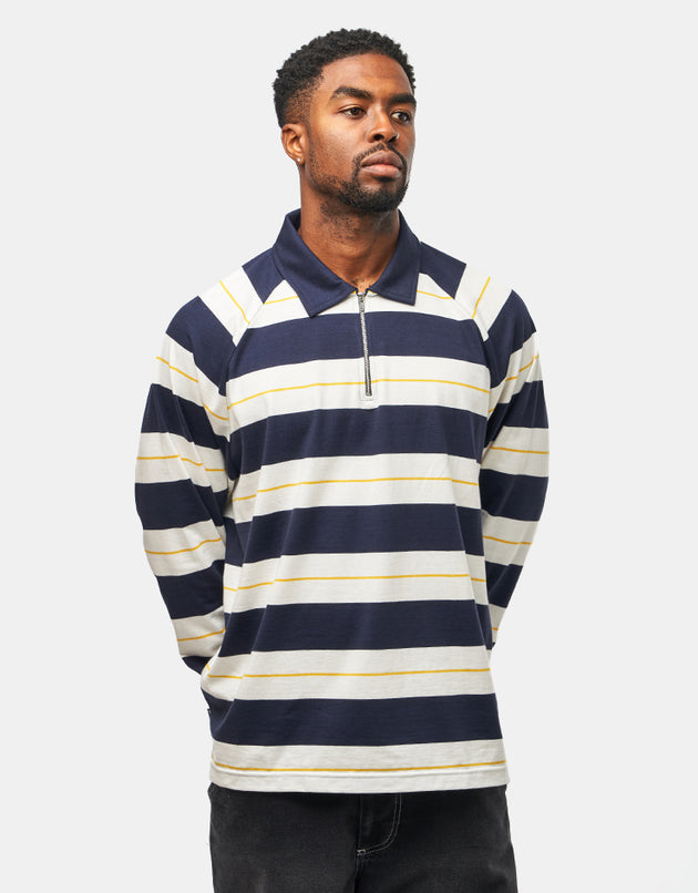 adidas Shmoo Rugby Shirt - Legacy Ink/White