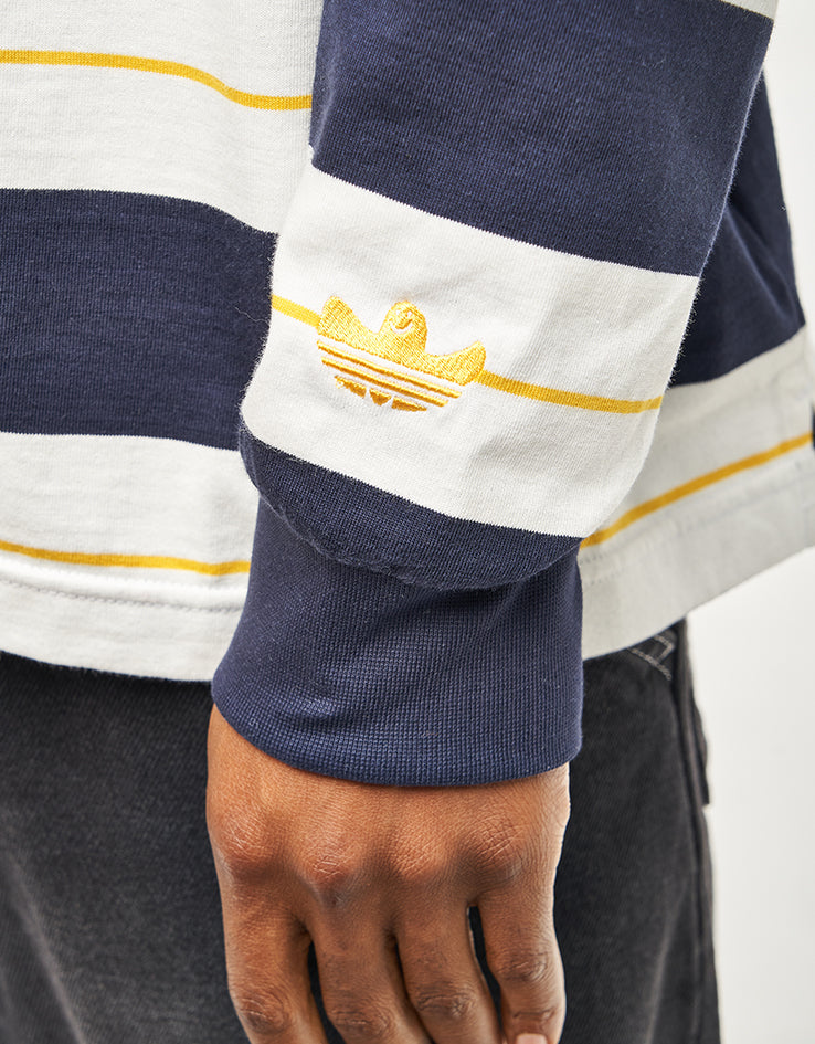 adidas Shmoo Rugby Shirt - Legacy Ink/White