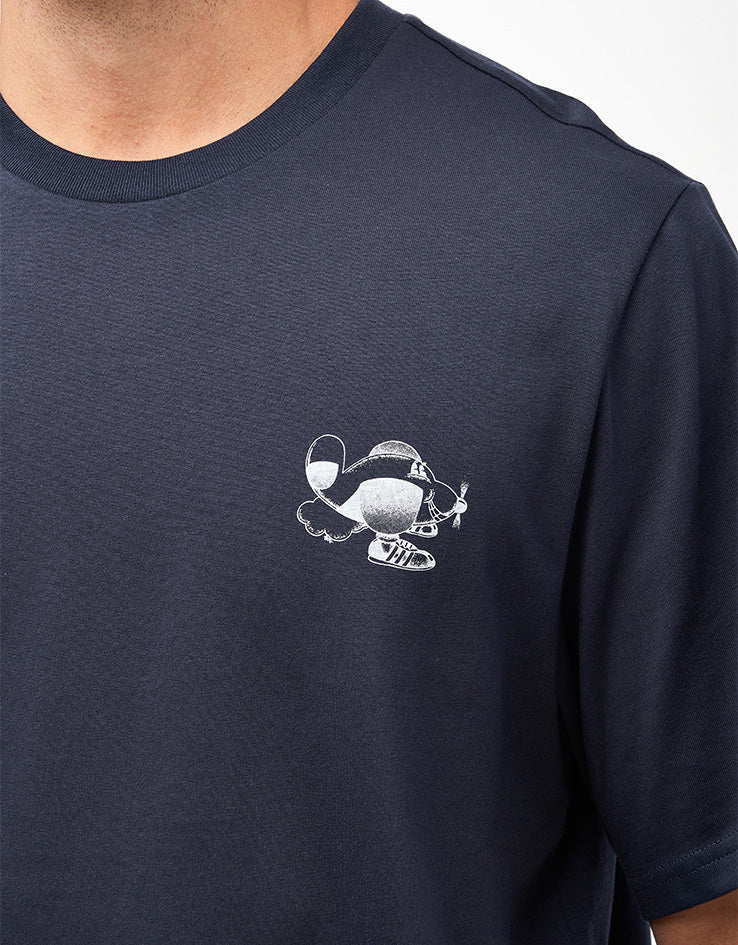 adidas Dogplane T-Shirt - Legacy Ink/White