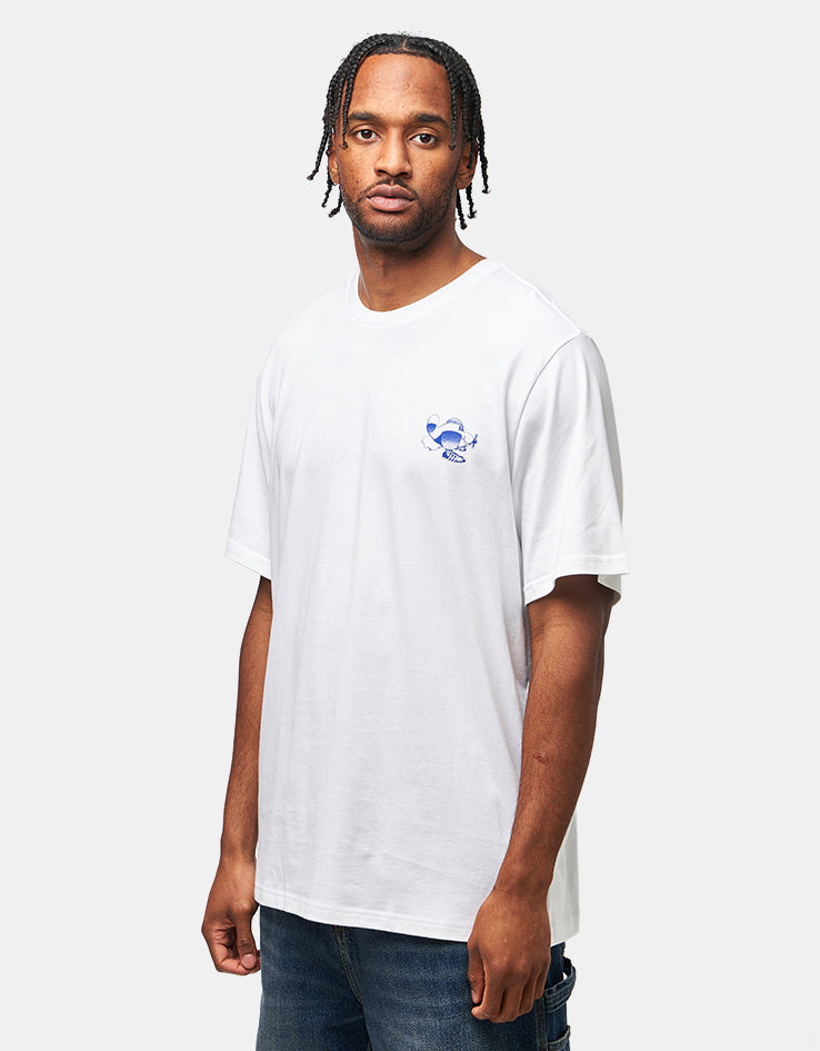 adidas Dogplane T-Shirt - White/Blue