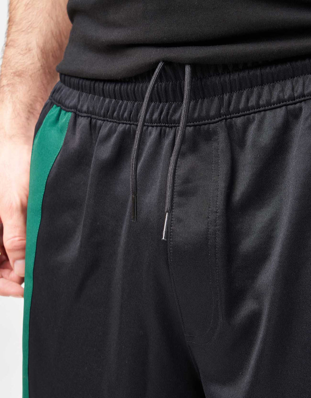 adidas Football Shorts - Black/Dark Green/White