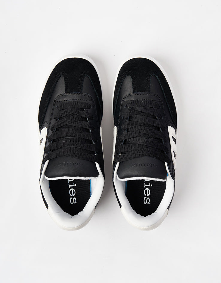 Etnies Lo-Cut Skate Shoes - Black/White/White