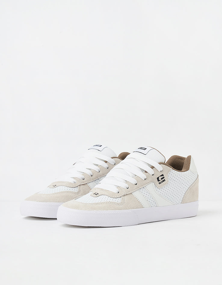 Globe Encore-2 Skate Shoes - White Dip