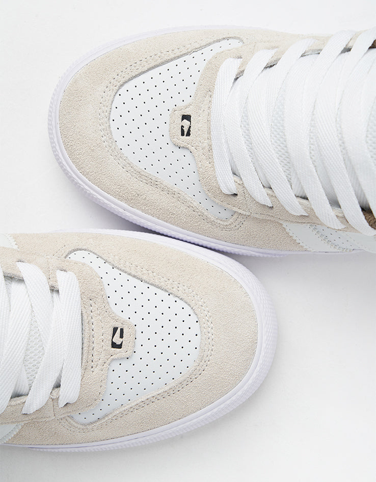 Globe Encore-2 Skate Shoes - White Dip