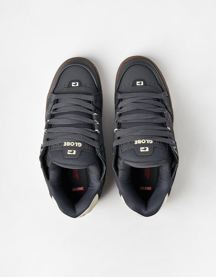 Globe Sabre Skate Shoes - Lead/Gum