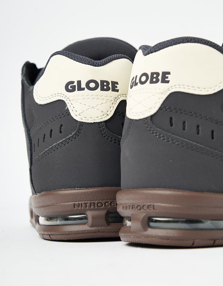 Globe Sabre Skate Shoes - Lead/Gum
