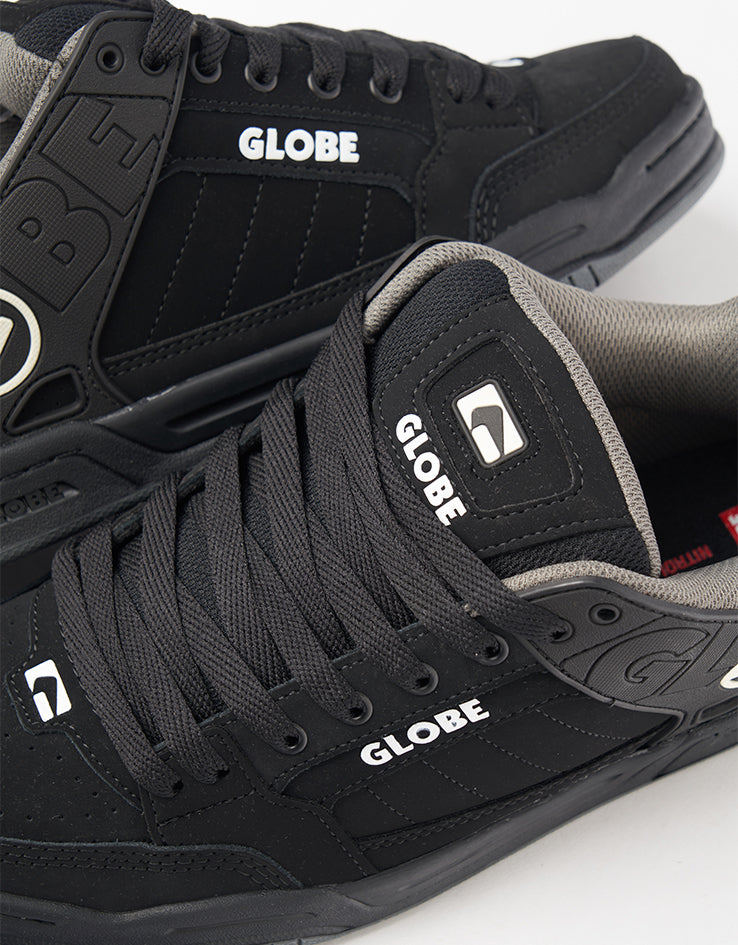 Globe Tilt Skate Shoes - Black/Black TPR