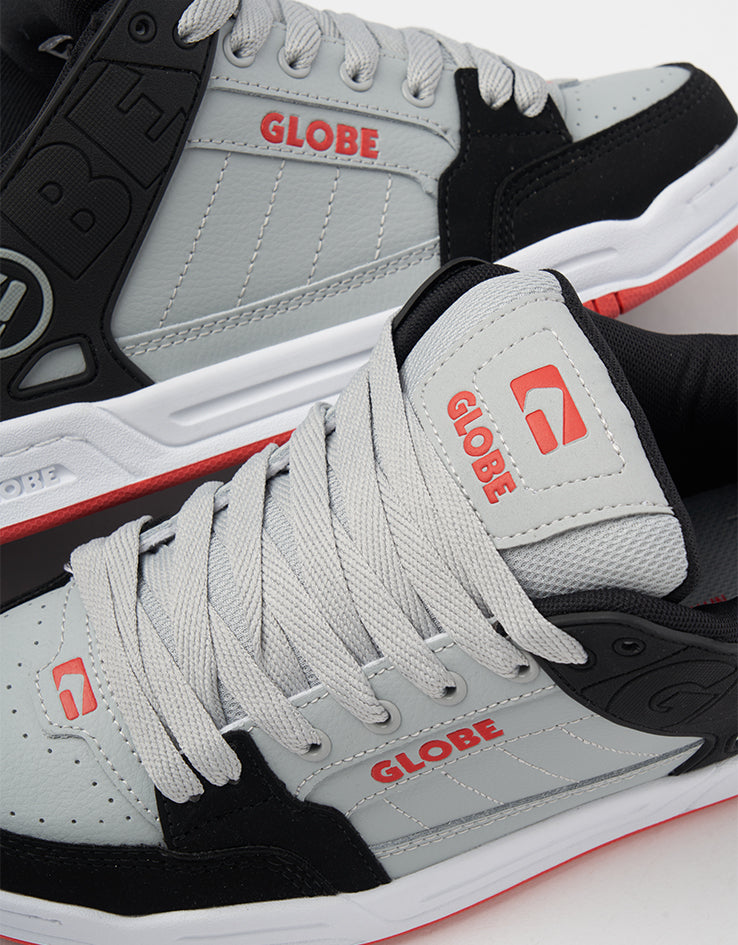 Globe Tilt Skate Shoes - Steel/Black