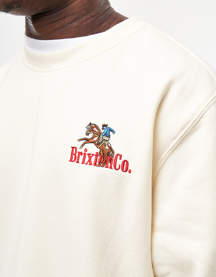 Brixton Inwood Crew - Egret White